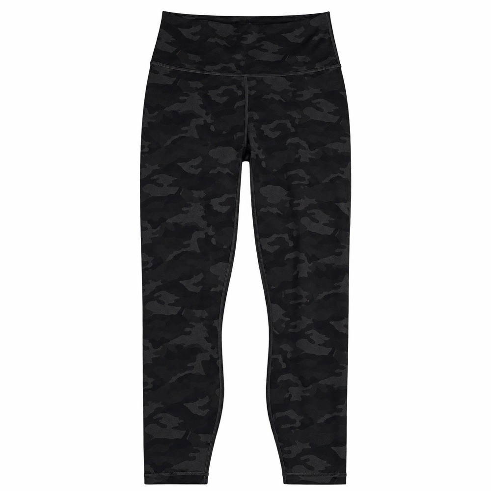 Fabletics Women's Size M Powerhold Leggings in Black Camo